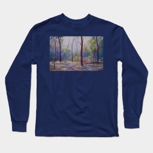 'Moody Bush Blues' Long Sleeve T-Shirt